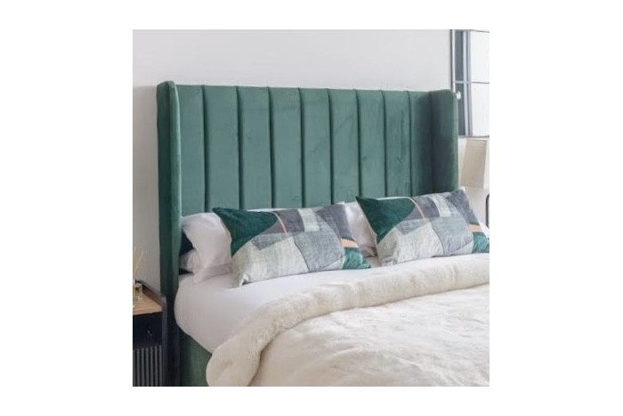 Hampton Winged Floor Standing Headboard | Magna Beds Hampton Winged Floor Standing Headboard | Magna Beds