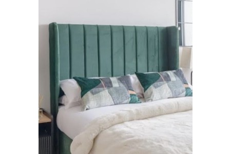 Hampton Winged Floor Standing Headboard | Magna Beds