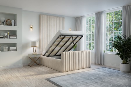 Atlantis Upholstered Ottoman Storage Bed Frame