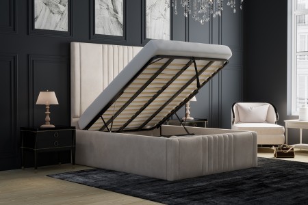 Fairmont Upholstered Ottoman Storage Bed Frame