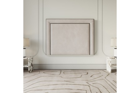 Tasse Wall Mount Upholstered Headboard | Magna Beds