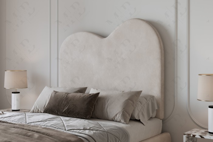 Asymmetrical Wall Mount Upholstered Headboard | Magna Beds