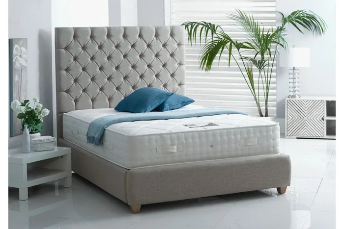 Queen Anne Upholstered Bed Frame