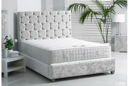 Honeycomb Upholstered Bed Frame