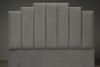 Hoiden Art Deco Upholstered Floor Standing Headboard Detail