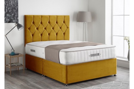 Plush Velvet Divan Base