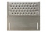 Lipped Chesterfield Upholstered Floor Standing Headboard