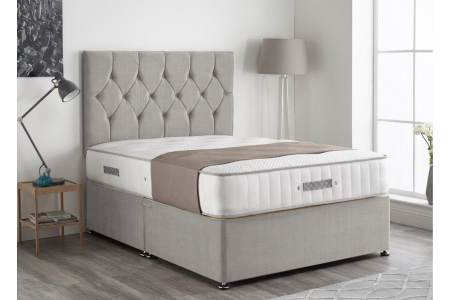 Linen Divan Base Bed Set | Divan Storage Beds | Magna Beds