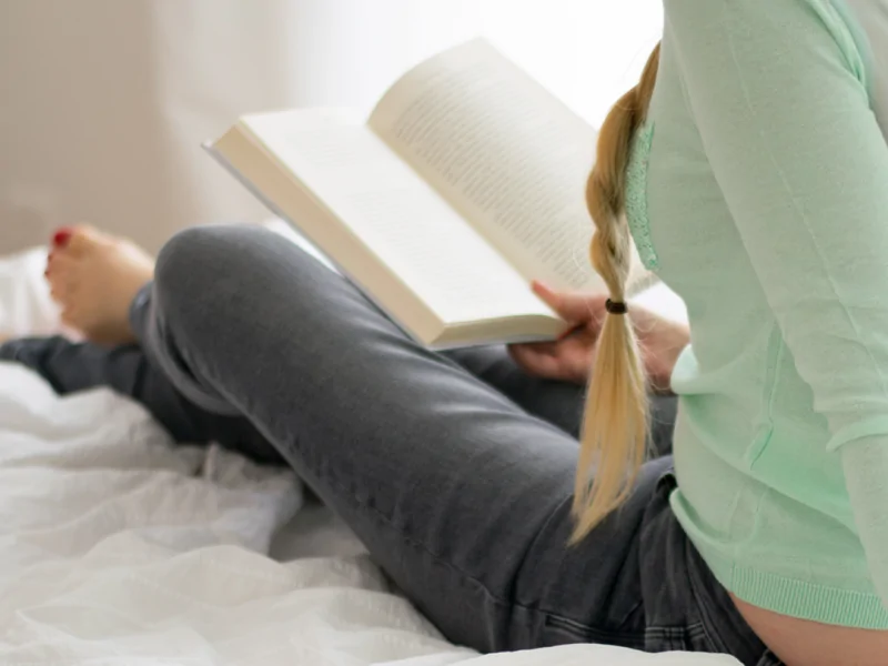 Reading in bed