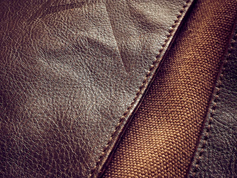 Faux leather upholstery fabric