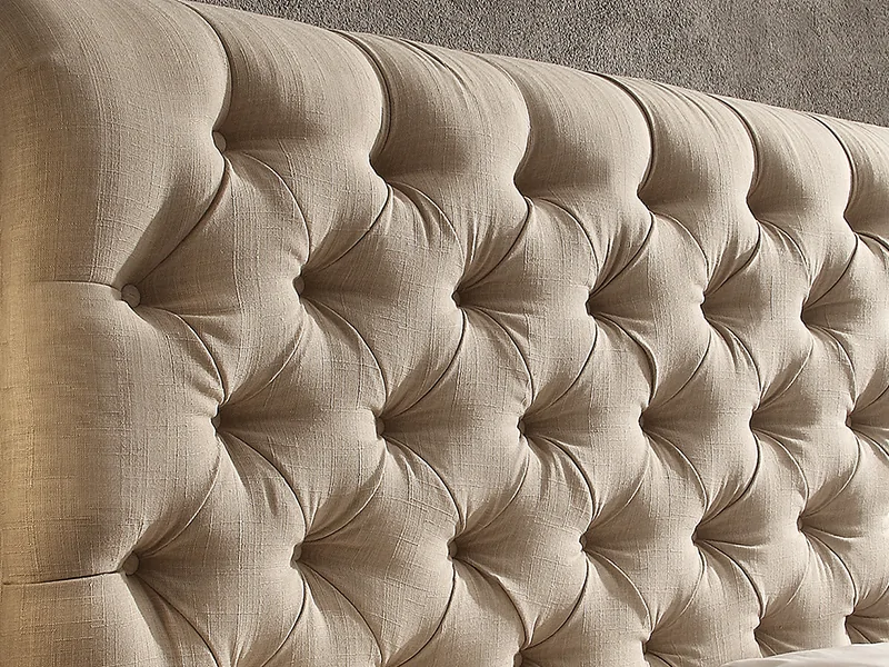 Chesterfield headboard upholstery fabric