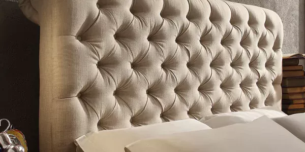 The origins of the upholstered Chesterfield Bed and Headboard